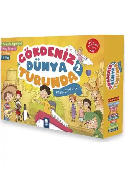 Gökdeniz Dünya Turunda 2: Çocuklar İçin Eğlenceli ve Öğretici Kültürlerarası Hikâye Seti