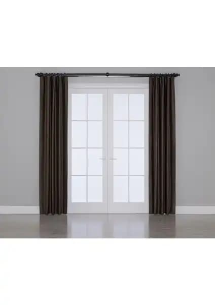 Karartma Perdeleri Karşılaştırması: Guz Fabric ve Perhal Kahverengi Blackout Perde 1