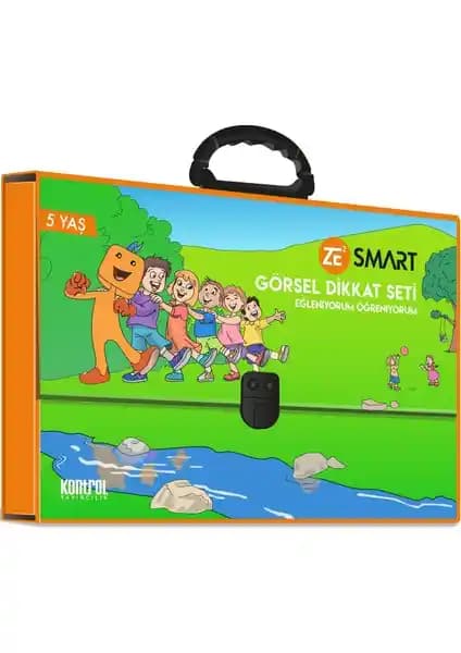 Kontrol Yayıncılık 5 Yaş Zekare Smart Görsel Dikkat Seti ile Çocukların Bilişsel ve Görsel Gelişimi Desteklenir