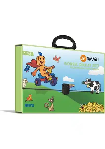 Kontrol Yayıncılık 6 Yaş Zekare Smart Görsel Dikkat Seti ile Çocukların Bilişsel Gelişimi Desteklenir