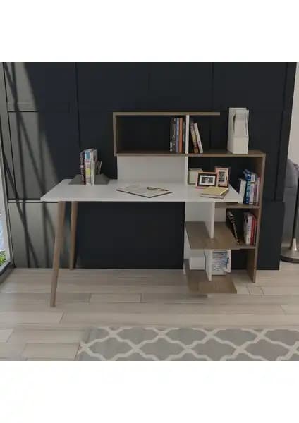 Lagomood Uzay ve Roomart Roma Raflı Çalışma Masası Karşılaştırması 1
