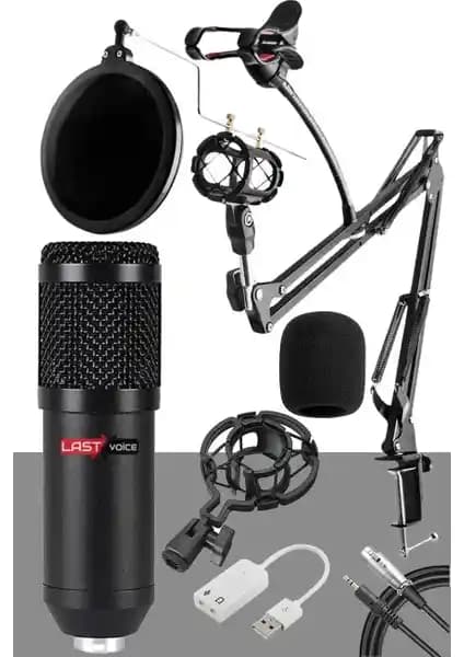 Lastvoice BM800 Mikrofon Seti: Profesyonel ve Başlangıç Seviyesi Kullanıcılar İçin Uygun Seçenekler