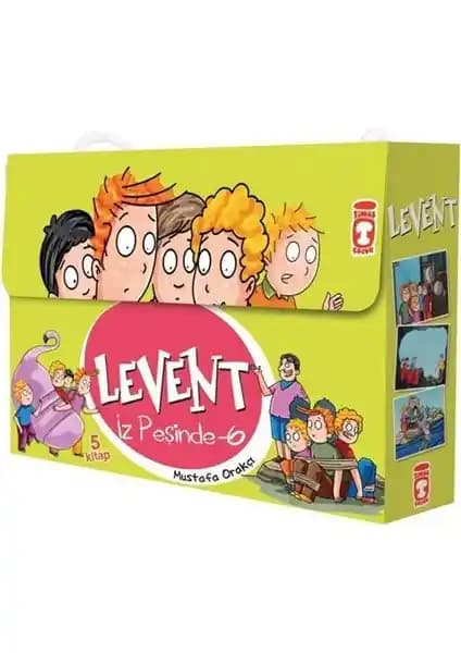 Levent İz Peşinde Set-6 Çocuk Kitapları Eğlenceli ve Öğretici Macera Serisi