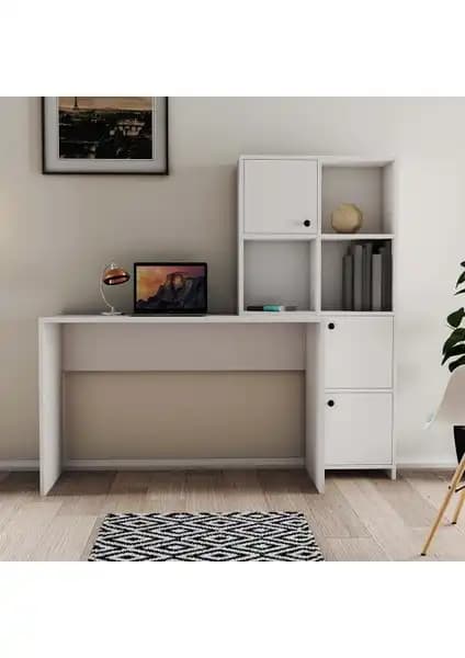Mezza Sılence ve Moonlife Çınar Kitaplıklı Çalışma Masası Karşılaştırması 1