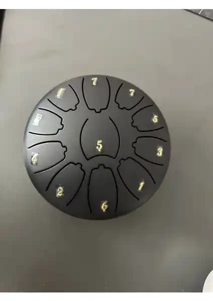 Miniarp Türkiye 11 Notalı Siyah Handpan Dil Davul ile Müzik ve Relaxasyon Deneyiminizi Zenginleştirin