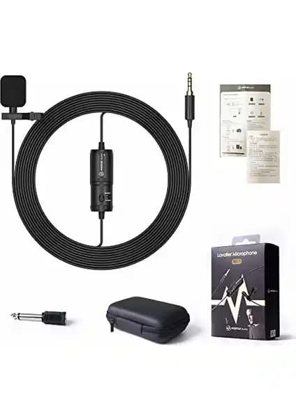 Mirfak Audio MC1 Yaka Mikrofonu Profesyonel Ses Kalitesi ve Çok Yönlülük Sunar