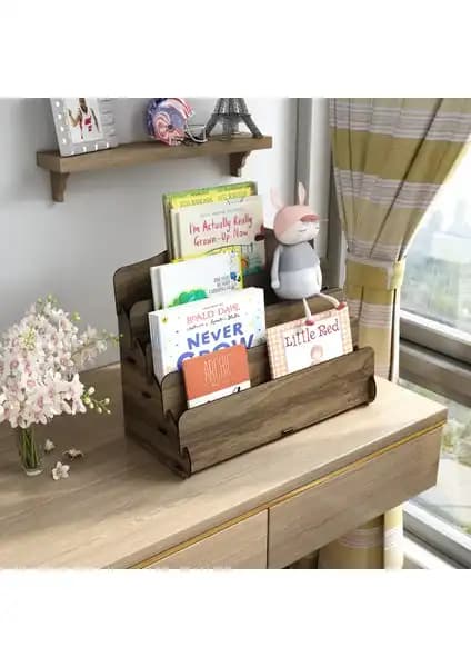 Montessori Uygun Çocuk Kitaplığı Karşılaştırması: Mingitav Mini Lucky ve Zeo Wood Design 1