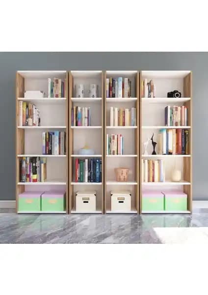 Nur Mobilya 3'lü ve 4'lü Kitaplık Modellerinin Karşılaştırması ve Özellikleri 2