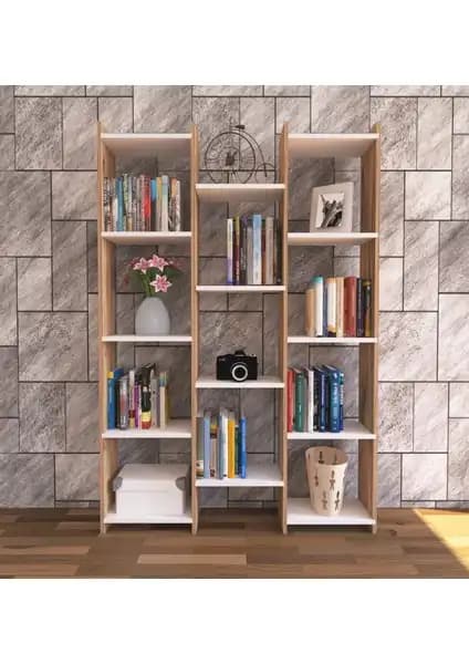 Nur Mobilya Alisa ve Peka 5 Raflı Kitaplık Karşılaştırması: Modern Tasarımlar ve Özellikler 1