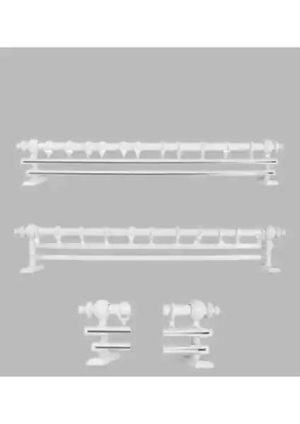 Orlenda Perdeleri İçin Rustik ve Modern Ahşap ve Alüminyum Askı Seçenekleri