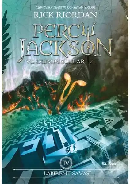 Percy Jackson - Labirent Savaşı Kitabı Doğan Yayınları Tarafından 2016 Yılında Yayınlandı