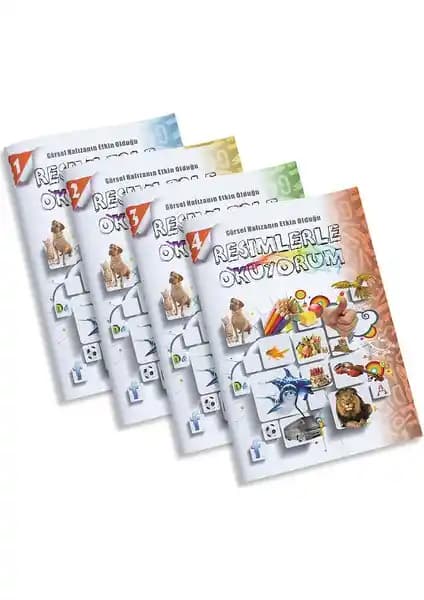 Resimlerle Oku<yor>um Seti: Çocuklar İçin Eğlenceli ve Geliştirici Okuma Materyali