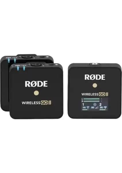 Rode Wireless Go II Kablosuz Mikrofon Sistemi ile Profesyonel İçerik Üretimi