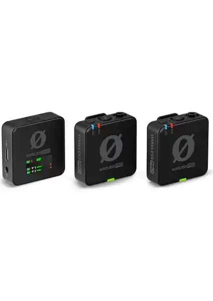 Rode Wireless Pro Profesyonel Kablosuz Mikrofon Sistemi Yüksek Ses Kalitesi ve Kullanım Kolaylığıyla