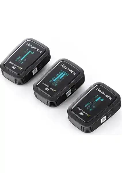 Saramonic BLINK500 Prox B2 Kablosuz Yaka Mikrofonu Profesyonel ve Amatör Kullanım İçin