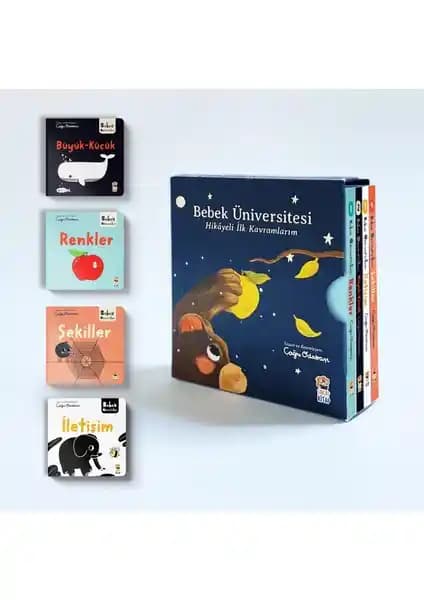 Sincap Kitap Bebek Üniversitesi Seti 1: Erken Yaşta Kavram Öğrenimini Destekleyen Eğitim Seti