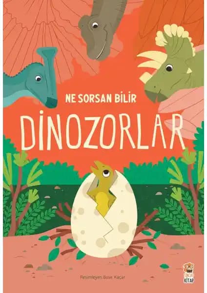 Sincap Kitap Ne Sorsan Bilir Dinozorlar: Çocuklar İçin Eğitici ve Eğlenceli Keşif Kitabı