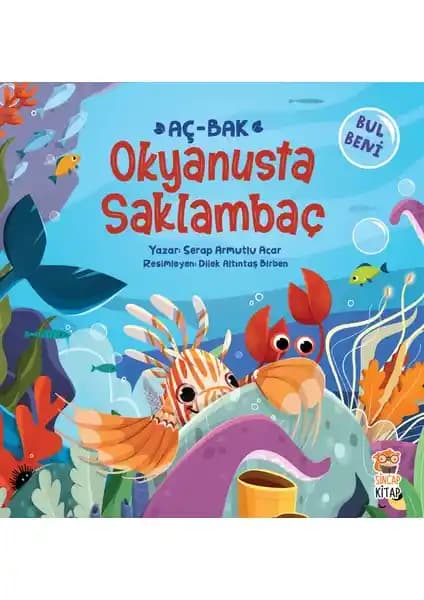 Sincap Kitap Serisi'nden Eğlenceli ve Eğitici 'Okyanusta Saklambaç' Çocuk Kitabı