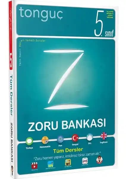 Tonguç Akademi 5. Sınıf Zoru Bankası Tüm Dersler Öğrenciler İçin Kapsamlı Kaynak