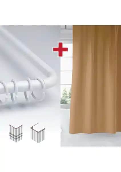Tropik Home Banyo Perdesi Karşılaştırması Bej ve Çift Kanat Modelleri
