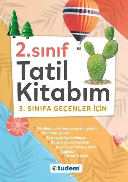 Tudem Yayınları 2. Sınıf Tatil Kitabı Öğrencilerin Akademik ve Sosyal Gelişimini Destekler
