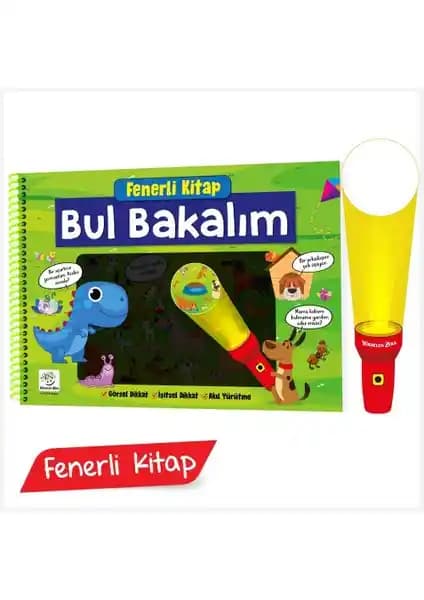 Yükselen Zeka Fenerli Kitap Bul Bakalım Çocukların Hayal Dünyasını Geliştiren Eğitici Kitap