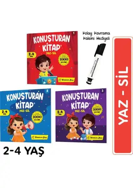 Yükselen Zeka Yayınları Konuşturan Kitap Serisi: Erken Çocukluk İçin Yenilikçi Dil Gelişimi Kaynağı