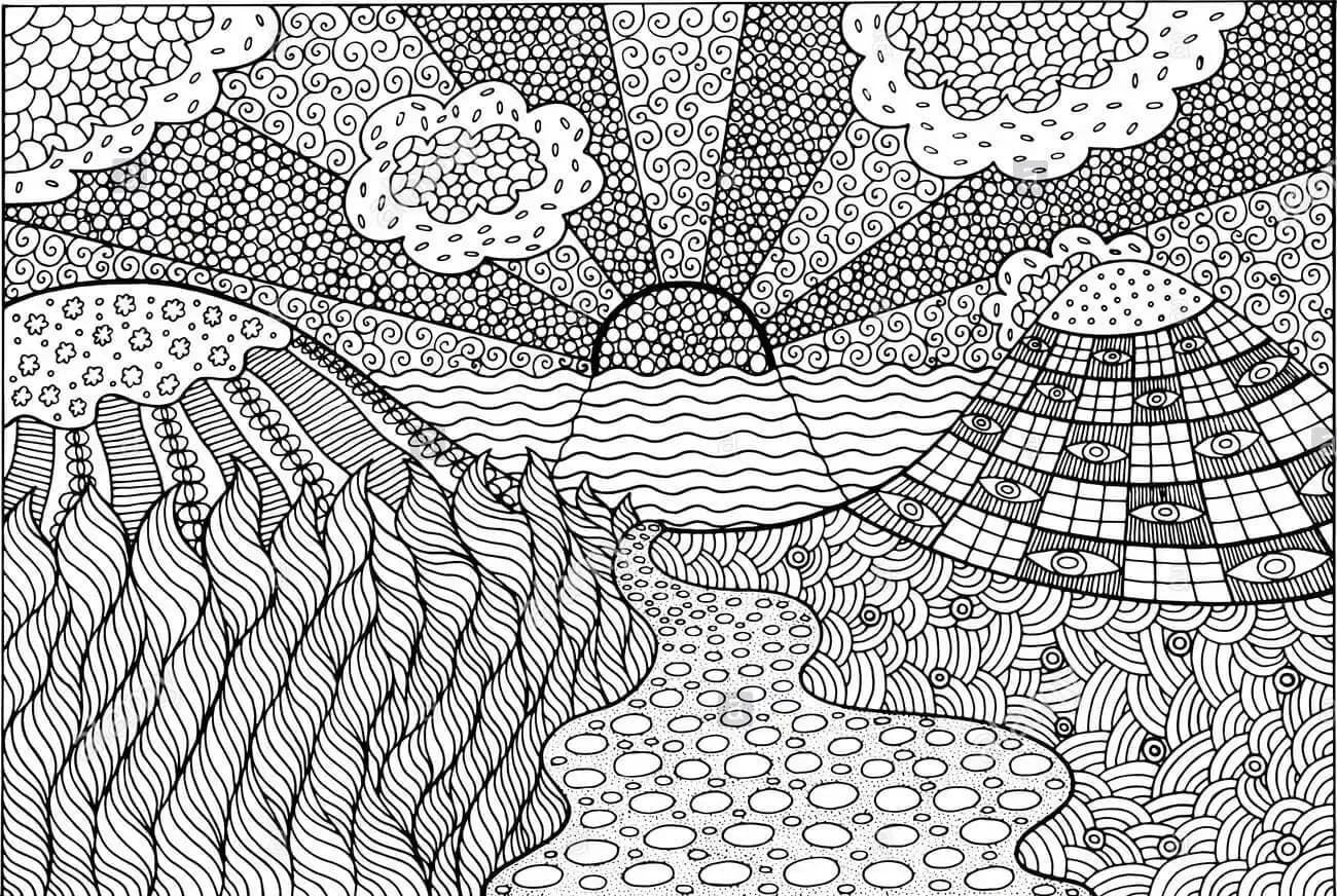 Mandala ve Manzara: Hindu ve Budist Kültürlerinde Sembolik Sanatın Derin Anlamları