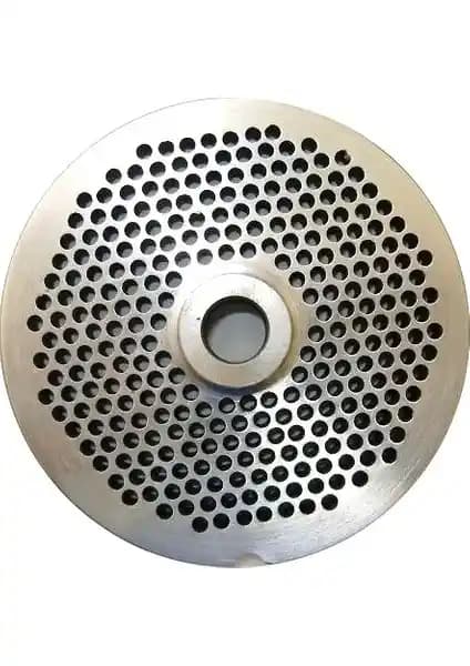 Cansa Kıyma Makinesi Aynası Ağız No 32 4,5 mm Delikli Dayanıklı ve Hijyenik Tasarım