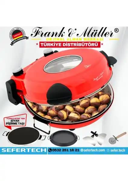 Frank & Müller Taş Fırını Kırmızı – Modern Mutfağınız İçin Geleneksel Lezzetler