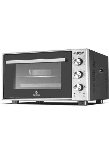 İtimat 8022 50LT Inox Köşeli Fırın: Modern Mutfaklar İçin Güçlü ve Dayanıklı Çözüm