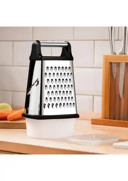 Nehir Paslanmaz Çelik Oval Hazneli Rende: Dayanıklı ve Pratik Mutfak Gereci Çözümü