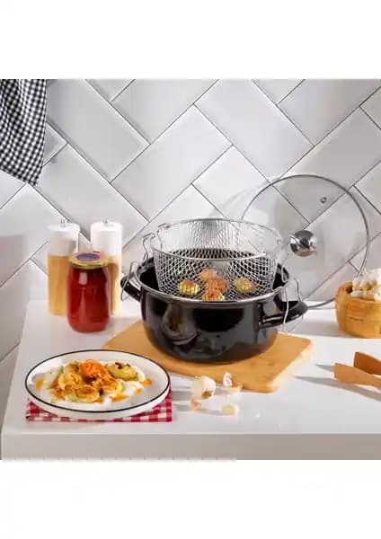 Schafer Fry Çıtır Kızartma Tenceresi: Pratik ve Şık Mutfak Gereçleri Arayanlara Uygun