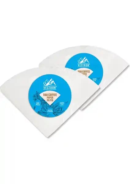 Vestron V60 Filtre Kağıdı Eko Seti ile Kahve Demleme Deneyimini Yükseltin