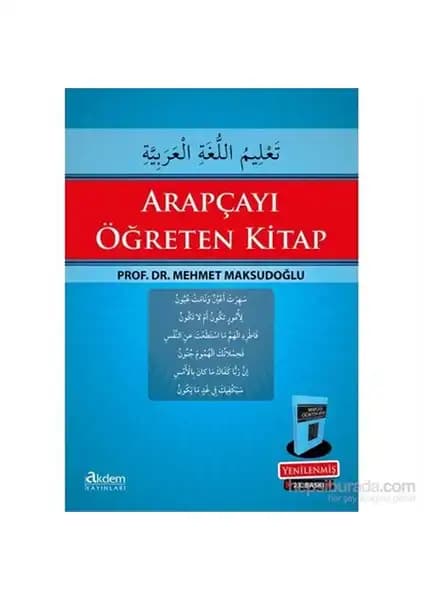 Akdem Yayınları'nın Arapçayı Öğreten Kitabı: Sistemli ve Etkili Dil Öğrenme Kaynağı