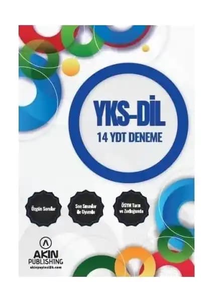 Akın Publishing YKS Dil 12. Sınıf YDT 14 Deneme Kitabı İncelemesi ve Kullanıcı Yorumları