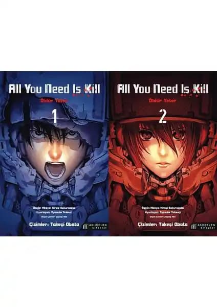 All You Need Is Kill Manga Seti: Bilim Kurgu ve Savaş Temalı Özgün Türkçe Seri