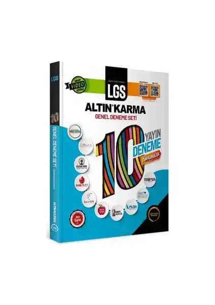 Altın Karma Yayınları 2024 LGS 8. Sınıf Deneme Seti Türkçe ve Edebiyat İçin Kapsamlı Hazırlık