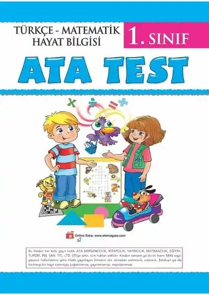 Ata Yayıncılık 1. Sınıf Yaprak Testleri ile Temel Öğrenme Becerilerini Güçlendirin