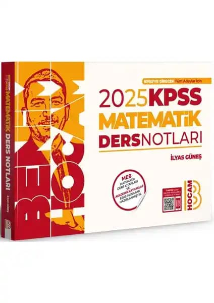 Benim Hocam Yayınları 2025 KPSS Matematik Ders Notları İncelemesi ve Kullanım Rehberi