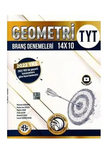 Bilgi Sarmal Yayınları TYT Geometri 14 x 10 Branş Denemeleri Sınav Hazırlığında Güçlü Bir Destek