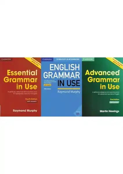 Cambridge Üniversitesi Yayınları İngilizce Dilbilgisi Kitap Seti Temel ve İleri Seviye Öğrenme Kaynakları