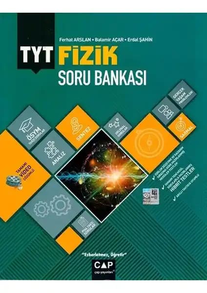 Çap Yayınları TYT Fizik Soru Bankası: Güncel ve Modüler Çalışma Kaynağı