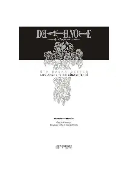 Death Note Bir Başka Defter Los Angeles BB Cinayetleri Polisiye Romanı Türkiye Edition