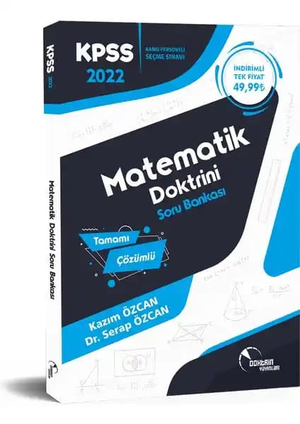 Doktrin Yayınları 2022 KPSS Matematik Soru Bankası Detaylı İnceleme ve Değerlendirme