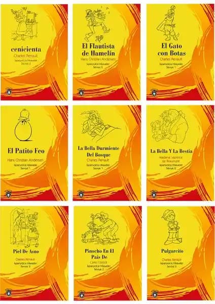 Dorlion Yayınları İspanyolca Hikayeler 9 Kitap Serisi: Öğrenme ve Eğlenceyi Bir Arada Sunan Kaynak
