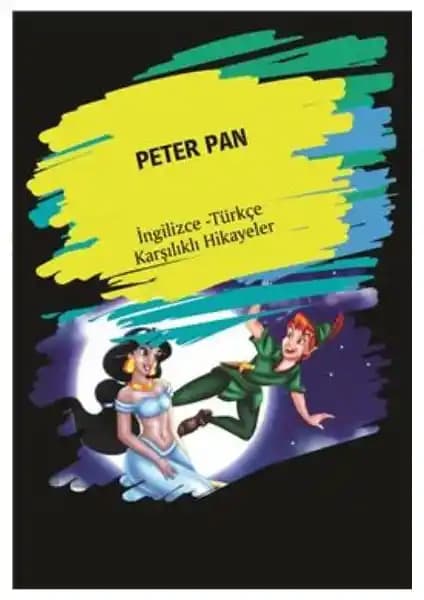 Dorlion Yayınları Peter Pan Çift Dilli Hikayeler Kitabı Eğitim ve Eğlence İçin Uygun