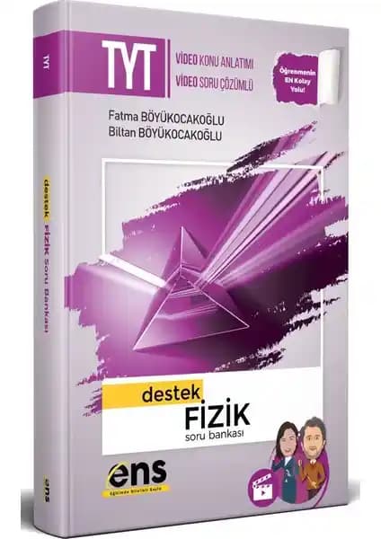 ENS Yayıncılık TYT Fizik Destek Soru Bankası Öğrencilere Yönelik Kapsamlı Eğitim Kaynağı