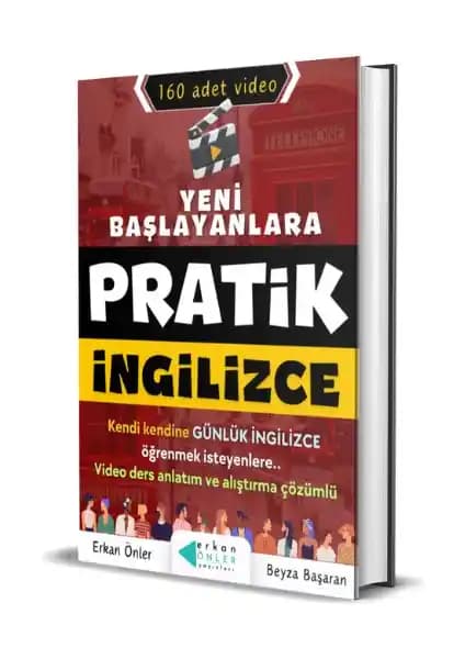Erkan Önler’in Yeni Başlayanlar İçin Pratik İngilizce Kitabı Günlük İletişim ve Temel İfade Öğrenimi