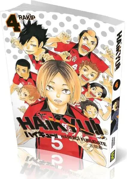 Haikyu!! 4. Cilt Rakip: Voleybol Tutkunları İçin Heyecan Dolu Bir Seri